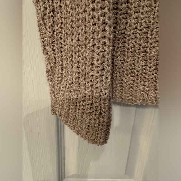 Eileen Fisher Tan (Wheat) Womens Peruvian Organic Cotton Boucle Box-Top Size XXS - Picture 9 of 13